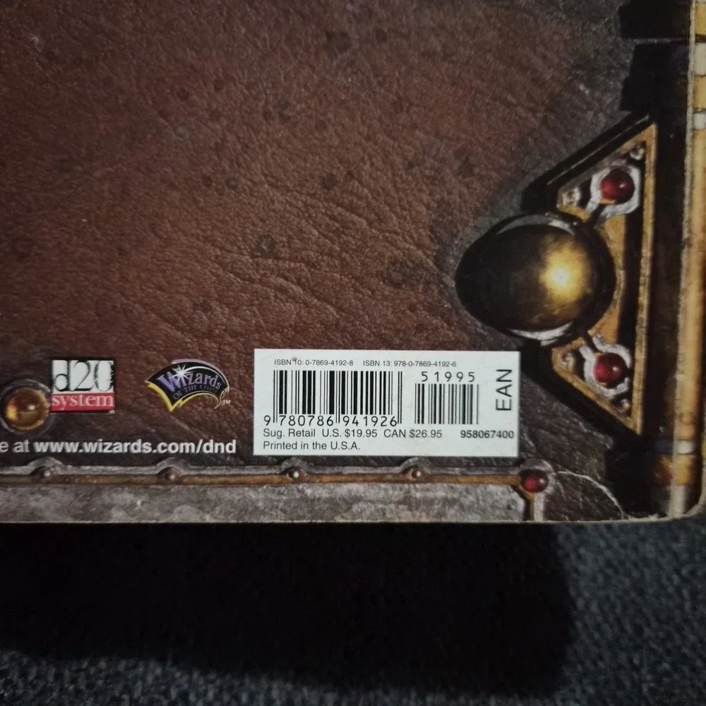 Player's Handbook, Version 3.5 (Dungeon &‎ Dragons)